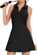 Tennis Dress with Built in Shorts for Women Athletic Dress for Women Workout Golf Summer Dress with Pockets