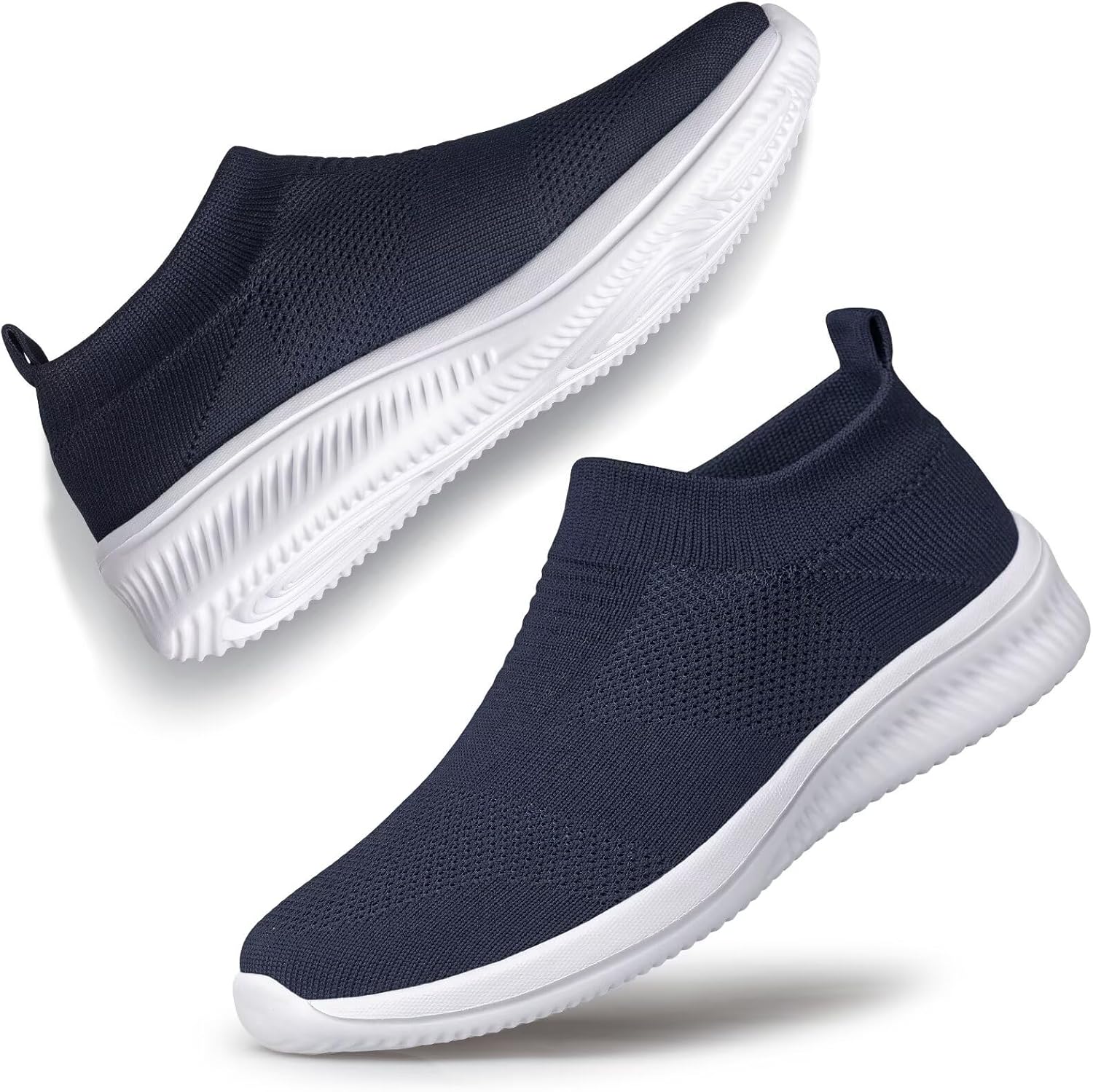 Walking Shoes Women Casual Sock Sneakers Lightweight Comfy Breathable Pull-on