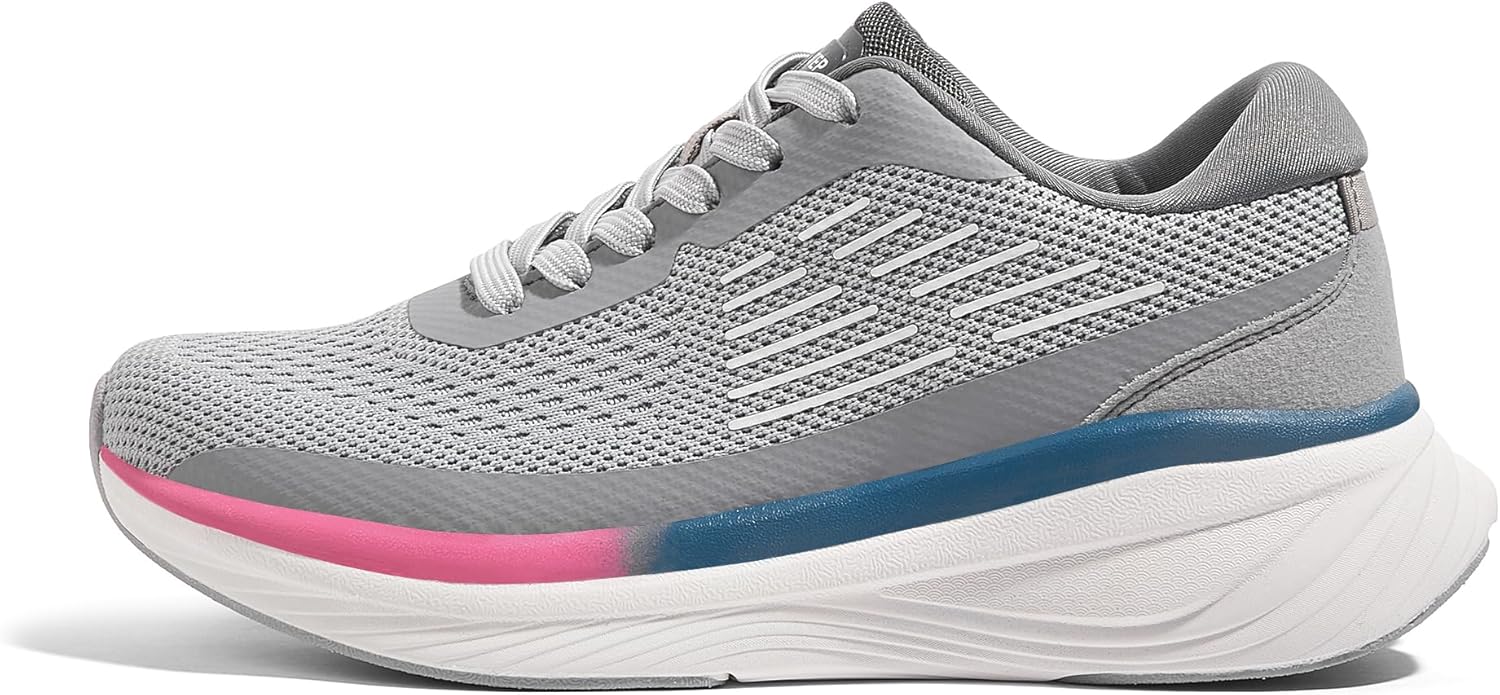 Women Running Shoes Chunky Tennis Workout Athletic Sports Gym Sneakers Cross Training Hiking Breathable Non Slip Walking Shoes