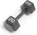 Cast Iron Hex Dumbbells Collection - Available size from 3-lb to 100-lb, SOLD INDIVIDUALLY