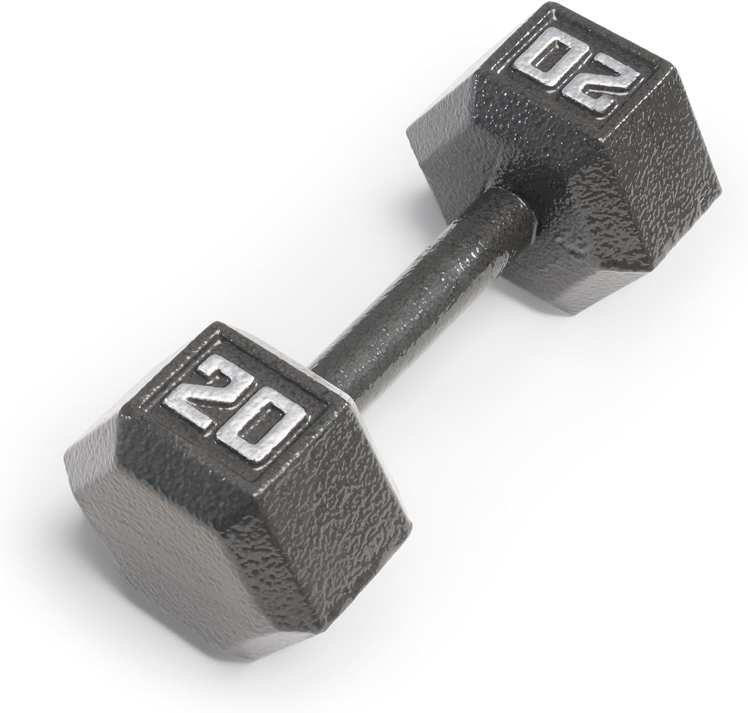 Cast Iron Hex Dumbbells Collection - Available size from 3-lb to 100-lb, SOLD INDIVIDUALLY